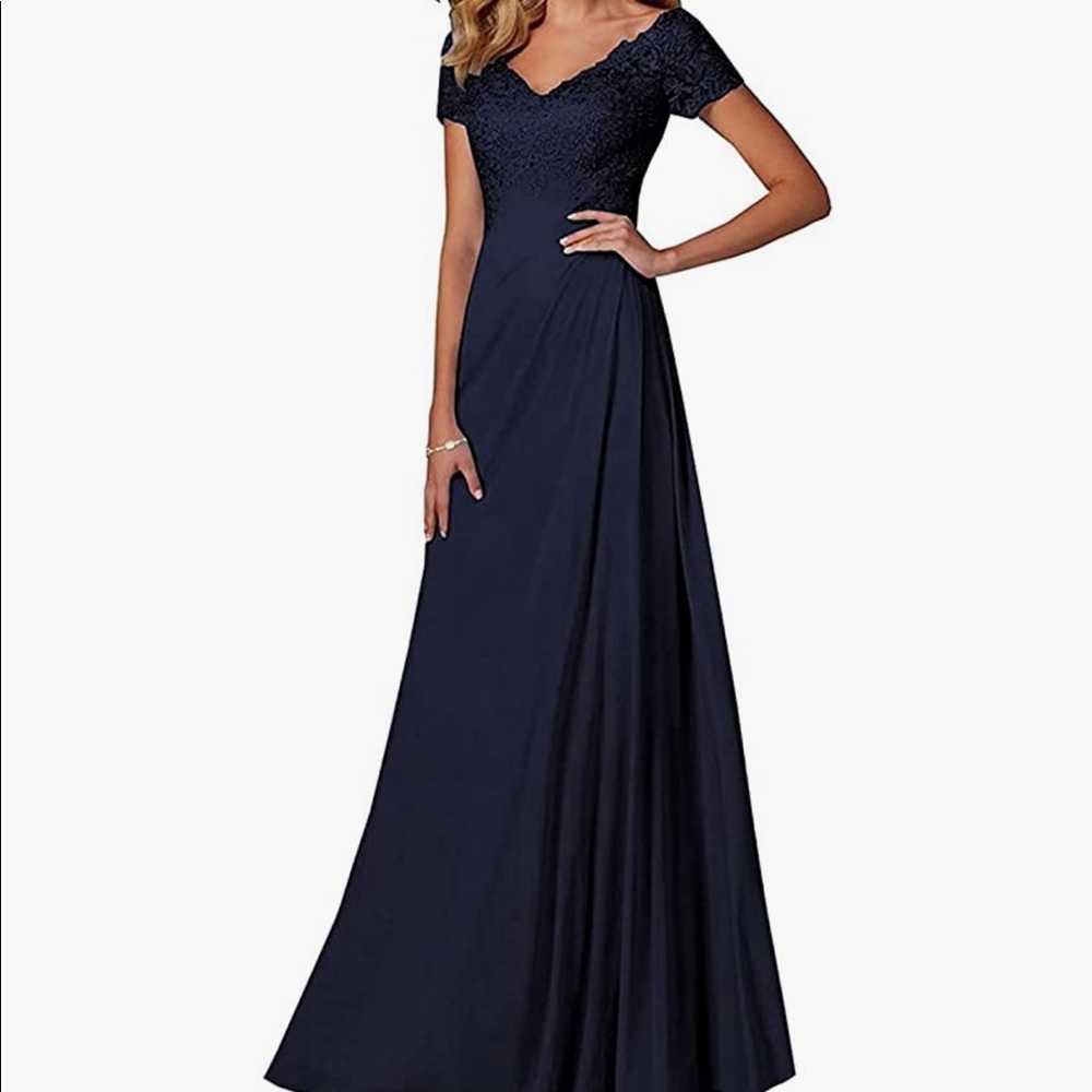 Navy Blue Maxi